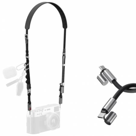 Ulanzi YF01 Y-Flex - ​​​​​​​3w1, wielofunkcyjny pasek do aparatu lub smartfona z kablem
